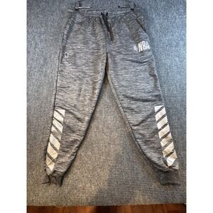 NBA Men's XL Grey Sweatpants Jogger Style Fall Winter Sporty Athletic Casual X4